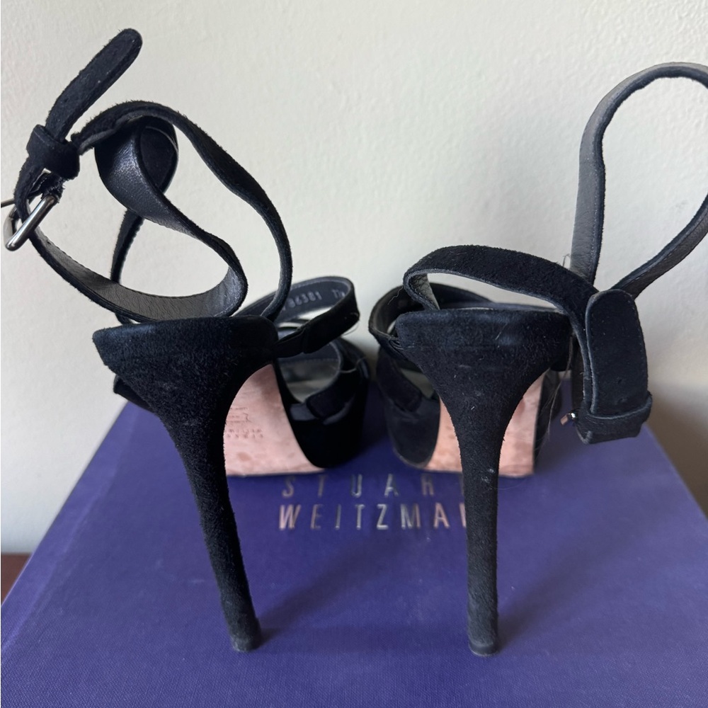 Stuart Weitzman Elegant Black Heels - Picture 4 of 5
